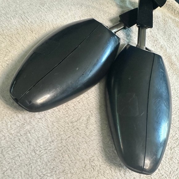 Men's O A Miller Shoe Trees Vintage Black Stretchers - Picture 1 of 8